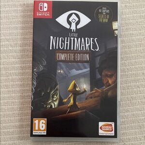 Nintendo Black and Red Little Nightmares Game